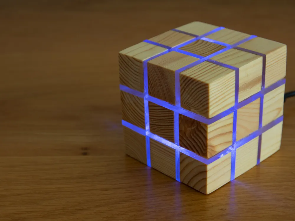 Photo of the Status Cube