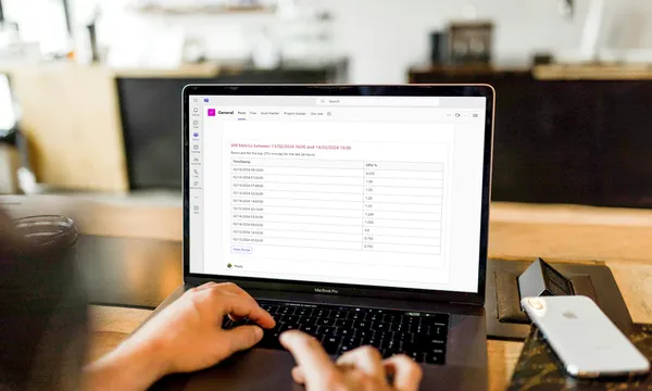 Azure Metrics in Teams with Azure Functions and Adaptive Card Tables